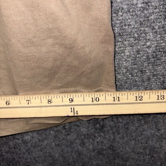 Level 99 Anthropologie Pants Womens Size 29 Brown Linen Blnd Flare Wide Leg - Picture 10 of 12